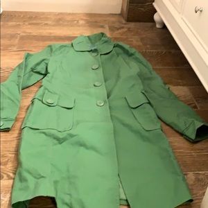 Nine West Green Trench Coat